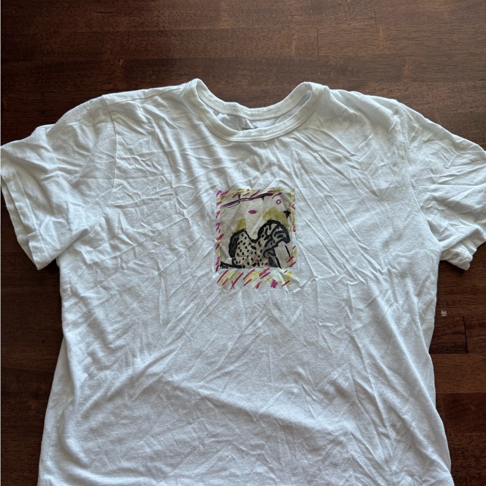Abercrombie & Fitch White Slimming Tee
